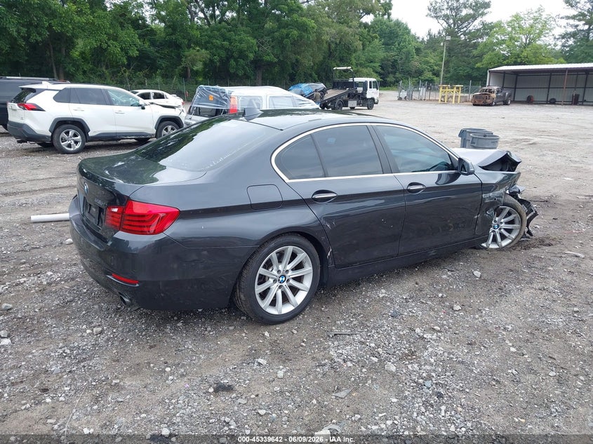 2015 BMW 5er VIN WBA5B1C55FD918760 IAAI salvage auction — FRONT END, Salvage (Georgia), sold $1,400 on 2026-07-31 (photo 4)