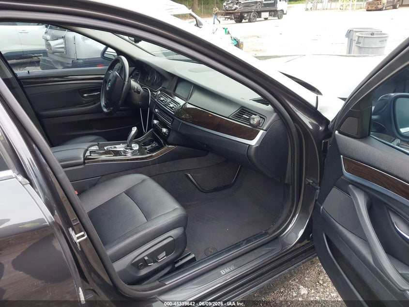2015 BMW 5er VIN WBA5B1C55FD918760 IAAI salvage auction — FRONT END, Salvage (Georgia), sold $1,400 on 2026-07-31 (photo 5)