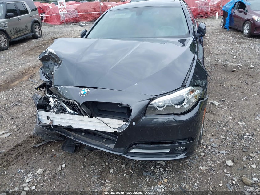 2015 BMW 5er VIN WBA5B1C55FD918760 IAAI salvage auction — FRONT END, Salvage (Georgia), sold $1,400 on 2026-07-31 (photo 6)
