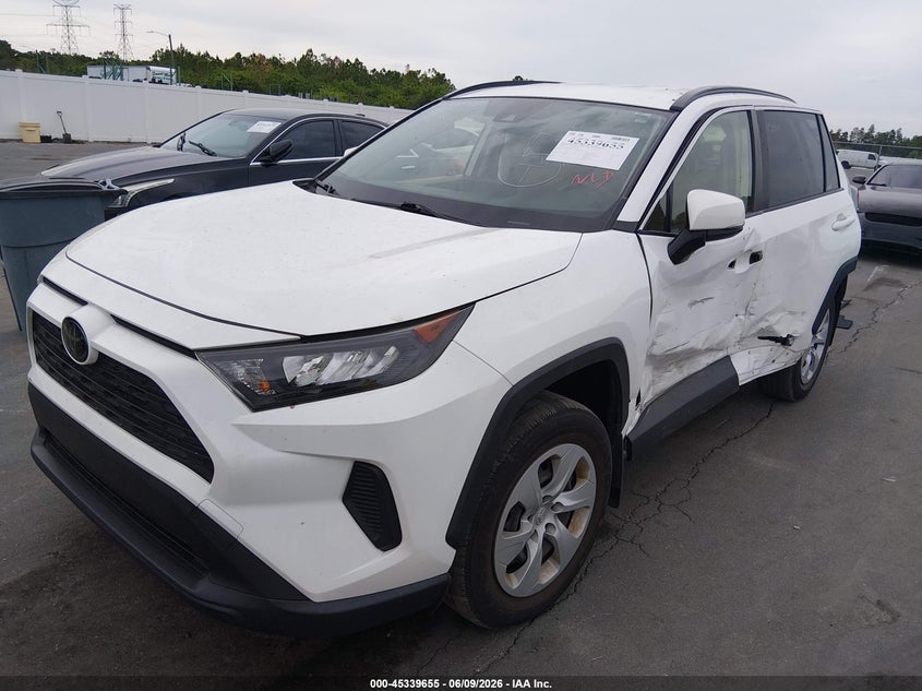 2019 Toyota Rav 4 VIN JTMK1RFV9KJ008639 IAAI salvage auction — LEFT & RIGHT, Salvage (Ohio), sold $7,900 on 2026-07-29 (photo 2)