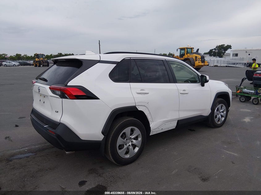 2019 Toyota Rav 4 VIN JTMK1RFV9KJ008639 IAAI salvage auction — LEFT & RIGHT, Salvage (Ohio), sold $7,900 on 2026-07-29 (photo 4)