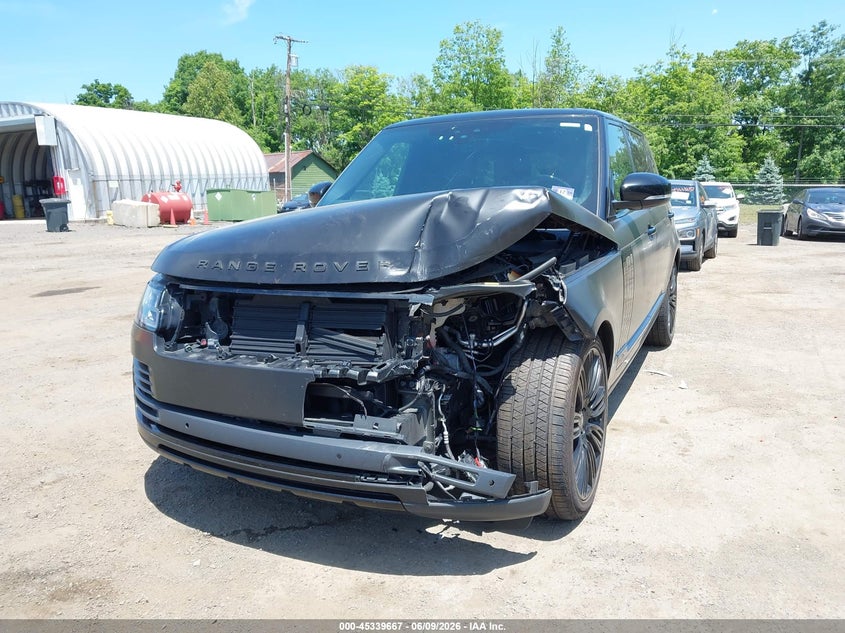 2019 Land rover RANGE ROVER VIN SALGS5RE4KA547878 IAAI salvage auction — LEFT FRONT, Salvage (New Jersey), sold $10,750 on 2026-07-23 (photo 6)