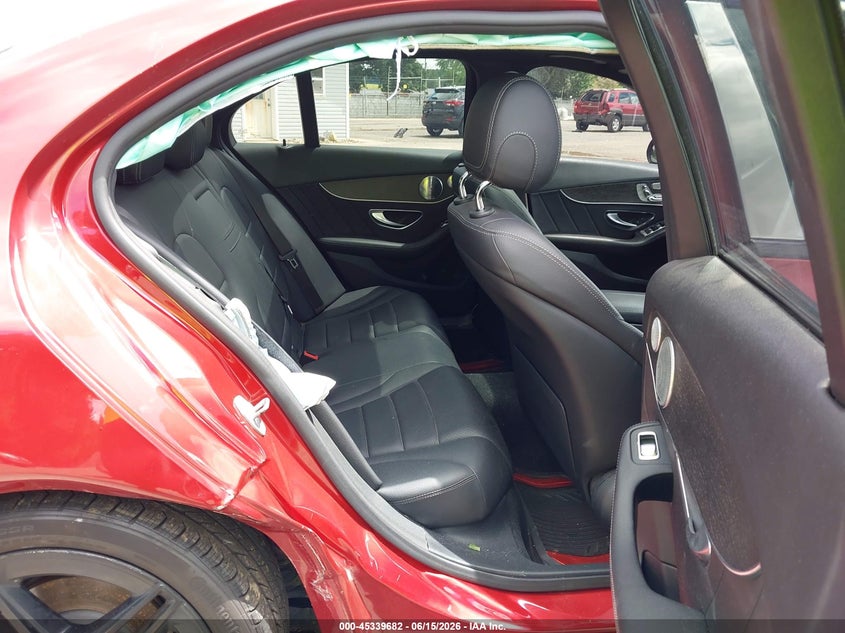 2020 Mercedes-benz C-klasse VIN WDDWF8EB9LR562096 IAAI salvage auction — RIGHT SIDE, Salvage (Ohio), sold $8,750 on 2026-08-11 (photo 8)