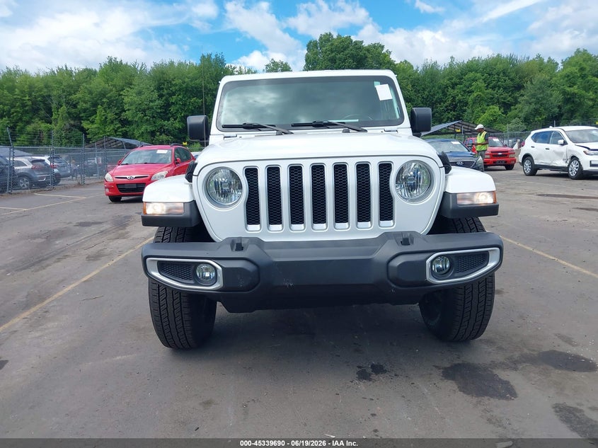 2021 Jeep Wrangler / VIN 1C4HJXEN1MW774726 IAAI salvage auction — REAR END, Salvage (Connecticut), sold $12,800 on 2026-08-01 (photo 6)