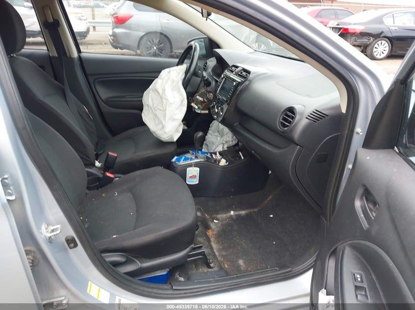 2018 Mitsubishi Mirage VIN ML32F3FJ1JHF00251 IAAI salvage auction — RIGHT FRONT, Salvage (North Carolina), sold $1,350 on 2026-07-23 (photo 5)