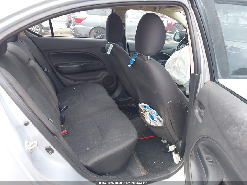 2018 Mitsubishi Mirage VIN ML32F3FJ1JHF00251 IAAI salvage auction — RIGHT FRONT, Salvage (North Carolina), sold $1,350 on 2026-07-23 (photo 8)
