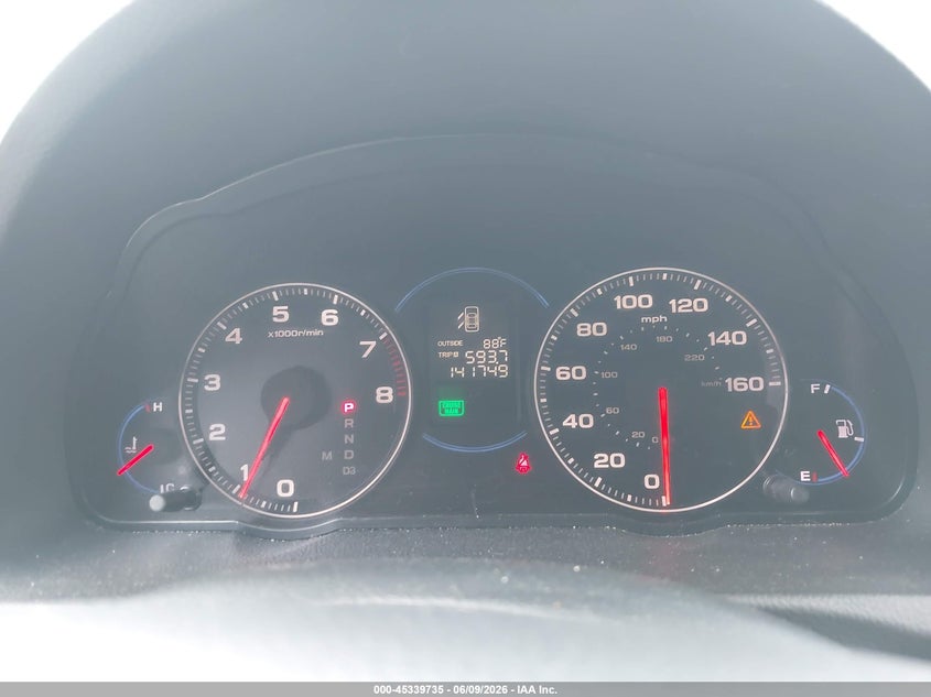 2005 Acura Tsx VIN JH4CL96855C003860 IAAI salvage auction — HAIL, Salvage (Iowa), sold $550 on 2026-07-06 (photo 7)