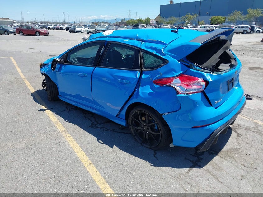 2016 Ford Focus rs VIN WF0DP3THXG4116130 IAAI salvage auction — LEFT SIDE, Salvage (California), sold $2,500 on 2026-07-13 (photo 3)