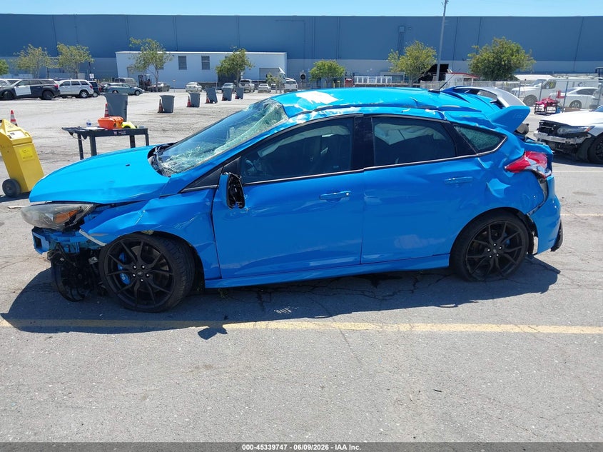 2016 Ford Focus rs VIN WF0DP3THXG4116130 IAAI salvage auction — LEFT SIDE, Salvage (California), sold $2,500 on 2026-07-13 (photo 6)