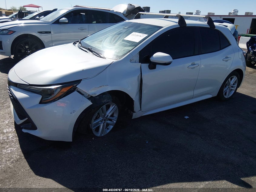 2019 Toyota Corolla VIN JTNK4RBE4K3059916 IAAI salvage auction — LEFT FRONT, Salvage Title, sold $5,000 on 2026-07-31 (photo 2)