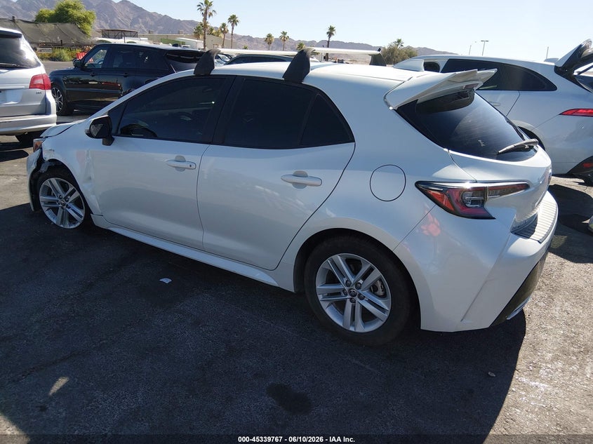 2019 Toyota Corolla VIN JTNK4RBE4K3059916 IAAI salvage auction — LEFT FRONT, Salvage Title, sold $5,000 on 2026-07-31 (photo 3)