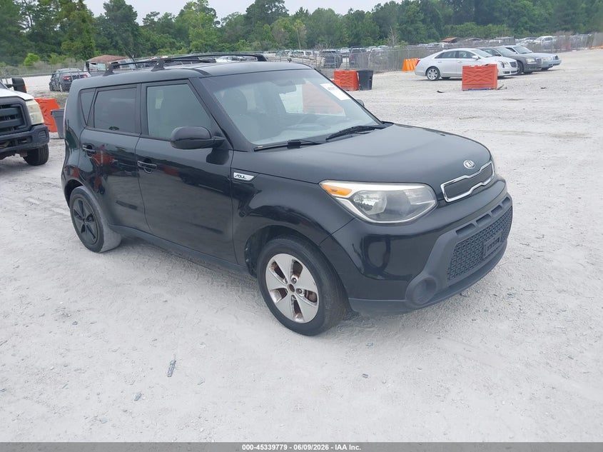 2016 Kia Soul VIN KNDJN2A29G7317407 IAAI salvage auction — RIGHT REAR, Salvage Title, sold $25 on 2026-07-28 (photo 1)