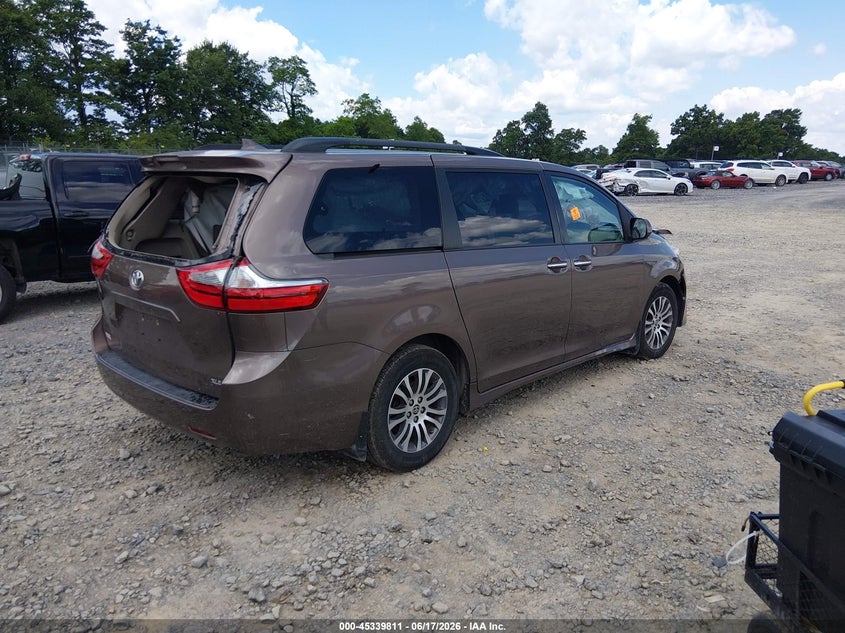2020 Toyota Sienna VIN 5TDYZ3DC2LS080188 IAAI salvage auction — FRONT END, Salvage (West Virginia), sold $25 on 2026-07-29 (photo 4)