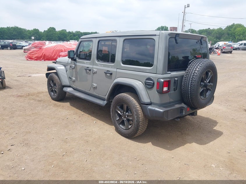 2022 Jeep Wrangler / VIN 1C4HJXEG8NW188849 IAAI salvage auction — FRONT END, Salvage Title, sold $9,500 on 2026-07-29 (photo 3)
