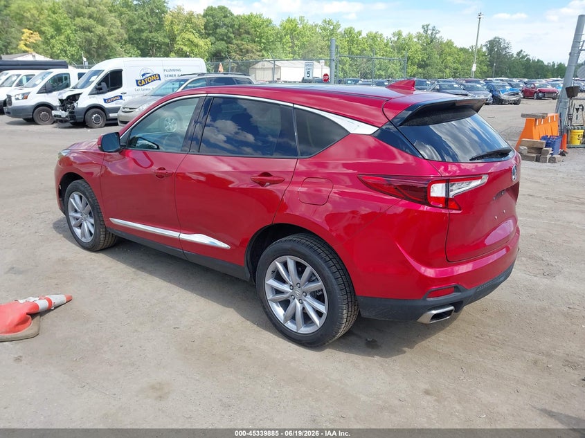 2022 Acura Rdx VIN 5J8TC2H32NL014990 IAAI salvage auction — RIGHT FRONT, Salvage - 75% Or Less (Maryland), sold $8,200 on 2026-08-01 (photo 3)