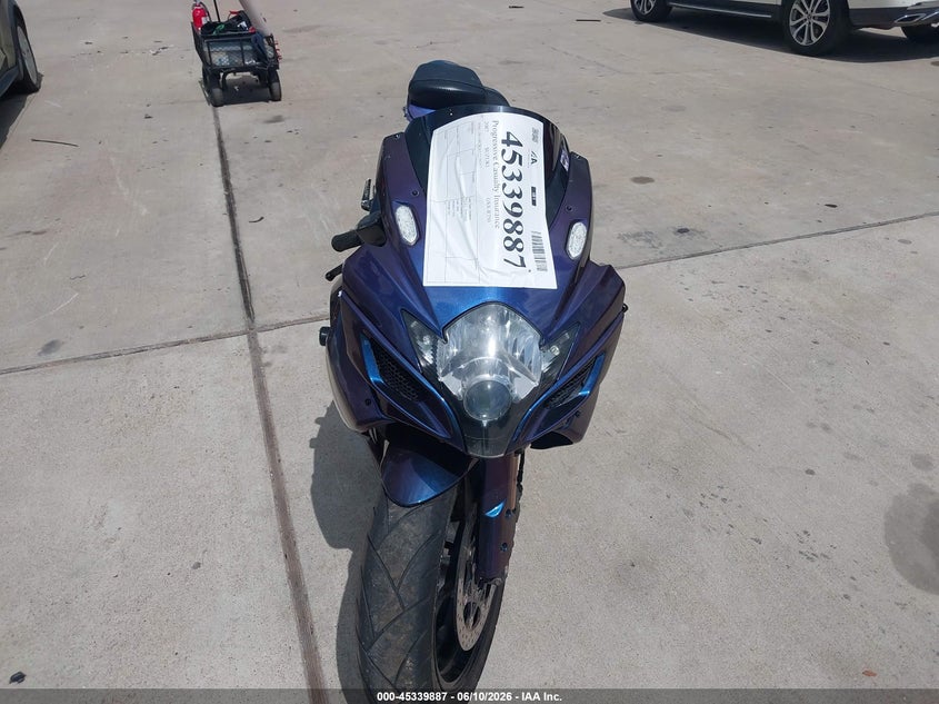 2007 Suzuki Gsx-r750 VIN JS1GR7KA772106327 IAAI salvage auction — REAR END, Salvage (Texas), sold $1,825 on 2026-07-08 (photo 5)