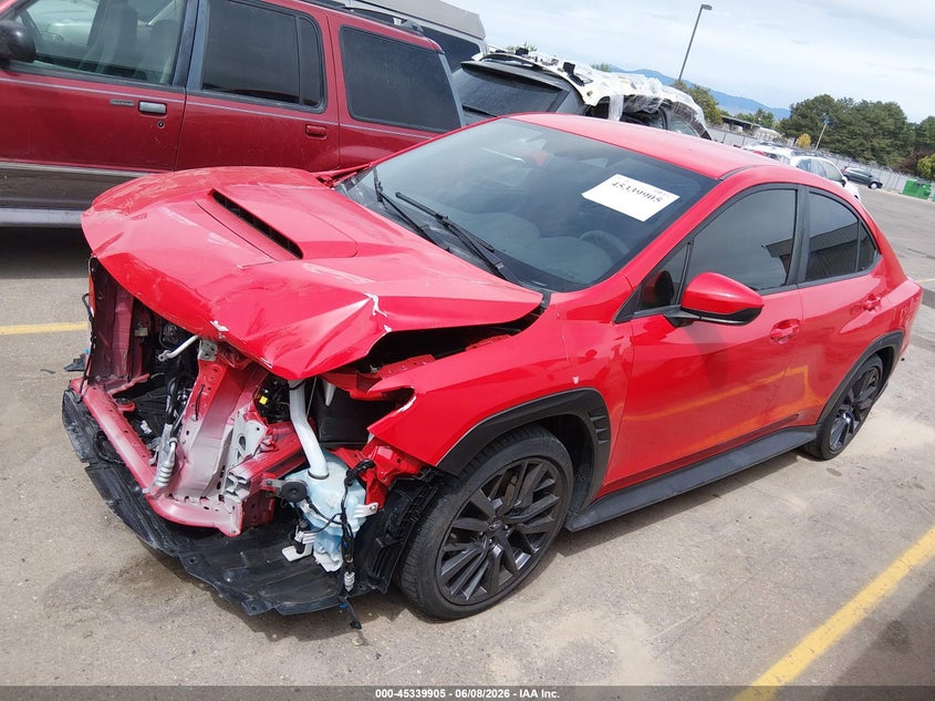 2022 Subaru Wrx VIN JF1VBAH67N8015379 IAAI salvage auction — FRONT END, Salvage (California), sold $9,100 on 2026-07-24 (photo 2)