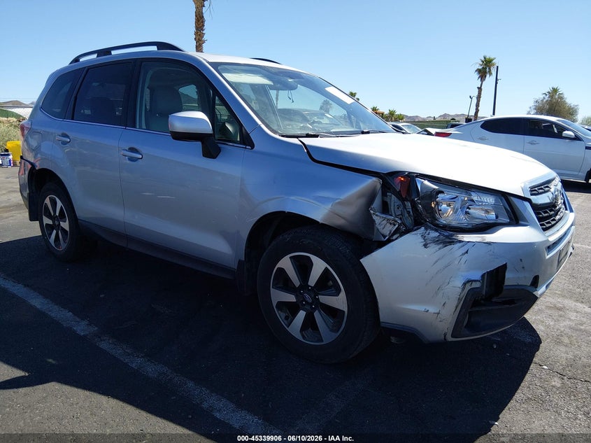 2018 Subaru Forester VIN JF2SJAJC9JH518777 IAAI salvage auction — REAR END, Salvage (California), sold $2,000 on 2026-07-24 (photo 1)