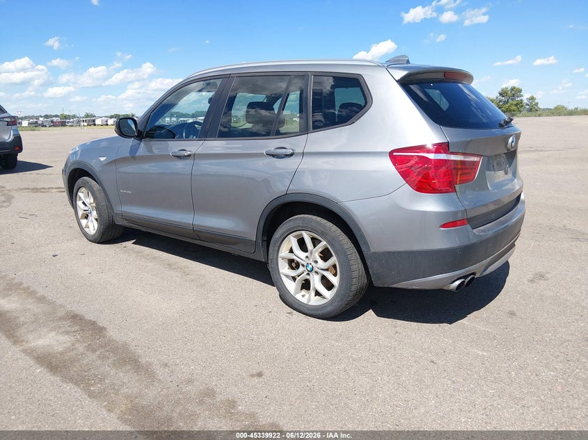 2013 BMW X3 VIN 5UXWX7C54DL978719 IAAI salvage auction — RIGHT SIDE, Prior Salvage (Minnesota), sold $725 on 2026-07-27 (photo 3)