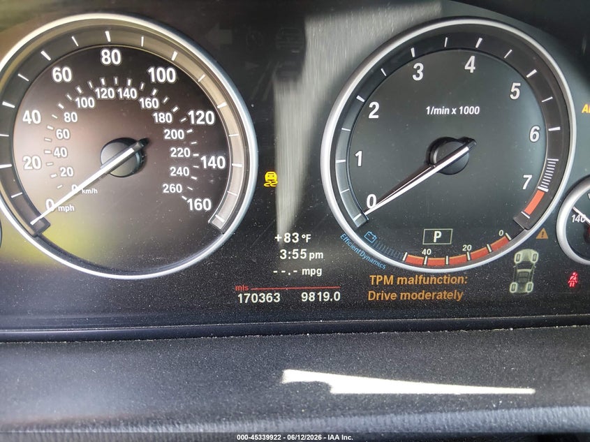 2013 BMW X3 VIN 5UXWX7C54DL978719 IAAI salvage auction — RIGHT SIDE, Prior Salvage (Minnesota), sold $725 on 2026-07-27 (photo 7)