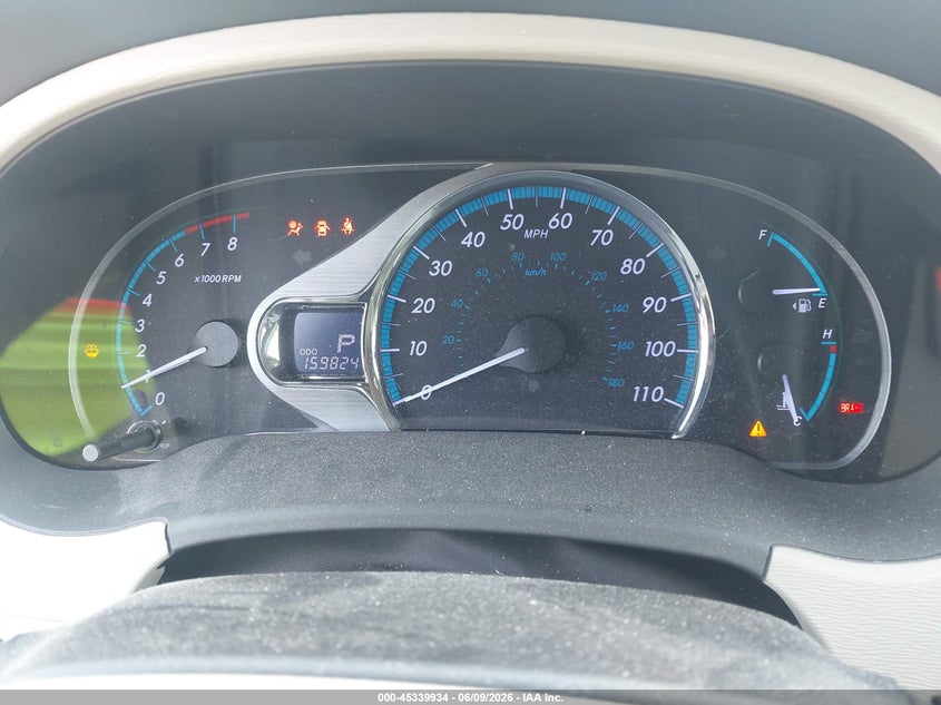 2014 Toyota Sienna VIN 5TDYK3DC2ES459649 IAAI salvage auction — FRONT END, Salvage (Virginia), sold $1,650 on 2026-07-14 (photo 7)