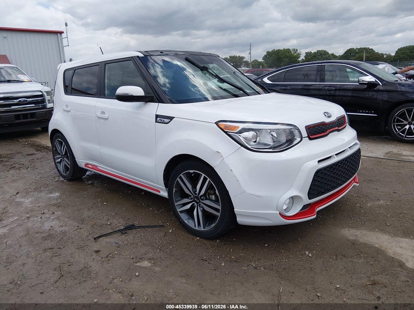 2014 Kia Soul VIN KNDJP3A52E7088530 IAAI salvage auction — HAIL, Salvage (Kansas), sold $975 on 2026-07-10 (photo 1)