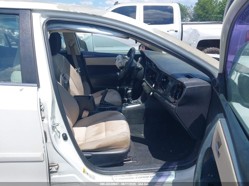 2014 Toyota Corolla VIN 5YFBPRHE0EP082317 IAAI salvage auction — FRONT END, Clear (Arkansas), sold $1,250 on 2026-07-29 (photo 5)
