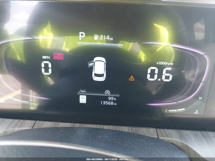 2025 Kia Telluride VIN 5XYP34GC5SG648282 IAAI salvage auction — WATER/FLOOD, Salvage Title, sold $3,950 on 2026-07-23 (photo 7)