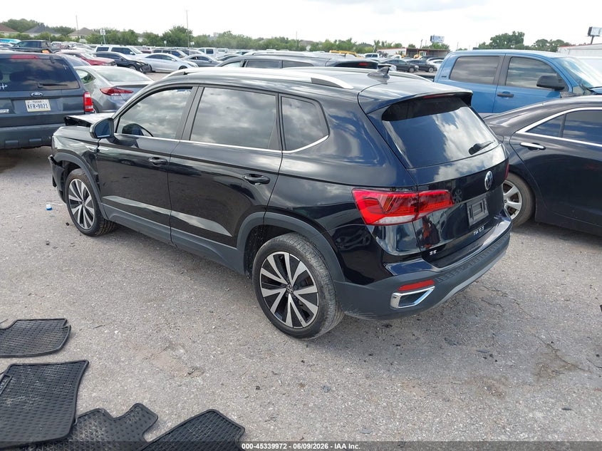 2022 Volkswagen Taos VIN 3VVTX7B28NM058346 IAAI salvage auction — FRONT END, Salvage (Texas), sold $3,600 on 2026-08-01 (photo 3)