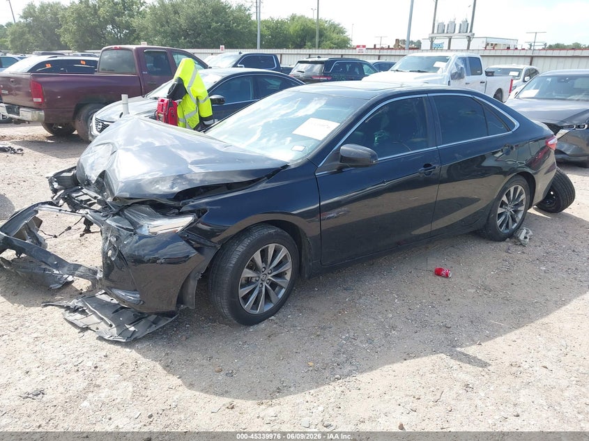 2015 Toyota Camry VIN 4T1BF1FK7FU891648 IAAI salvage auction — FRONT END, Salvage (Texas), sold $1,800 on 2026-08-01 (photo 2)