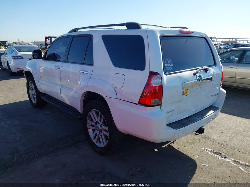 2007 Toyota 4runner VIN JTEZU14R070084563 IAAI salvage auction — FRONT END, Salvage (Arizona), sold $2,150 on 2026-07-07 (photo 3)