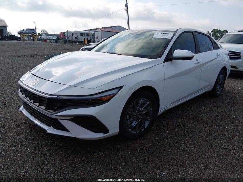 2024 Hyundai Elantra VIN KMHLM4DGXRU787637 IAAI salvage auction — RIGHT SIDE, Salvage (Indiana), sold $5,400 on 2026-07-29 (photo 2)