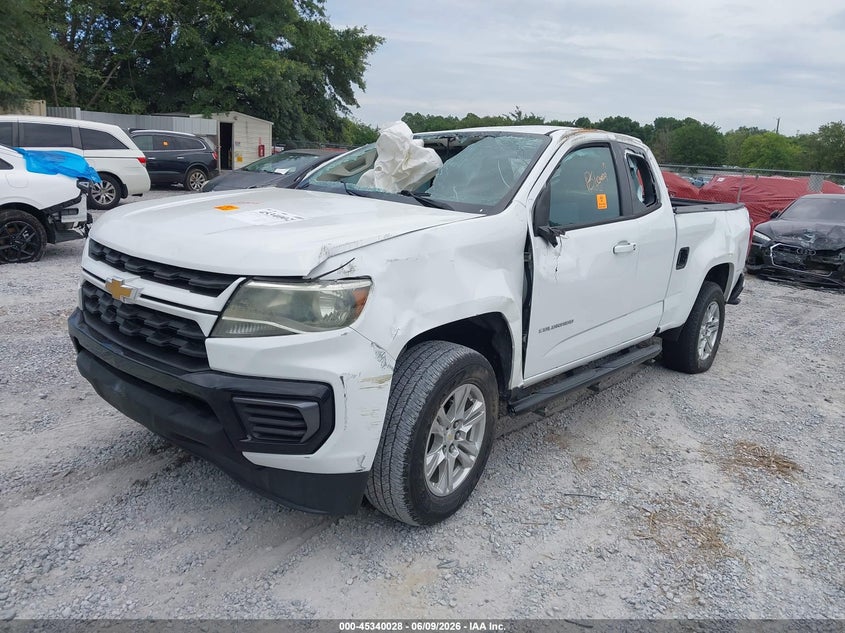 2022 Chevrolet Colorado VIN 1GCHSCEA0N1231451 IAAI salvage auction — ROLLOVER, Certificate Of Destruction (Florida), sold $2,575 on 2026-07-09 (photo 2)