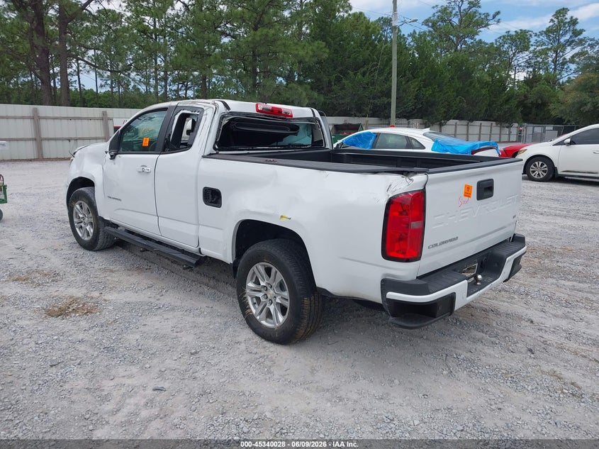 2022 Chevrolet Colorado VIN 1GCHSCEA0N1231451 IAAI salvage auction — ROLLOVER, Certificate Of Destruction (Florida), sold $2,575 on 2026-07-09 (photo 3)