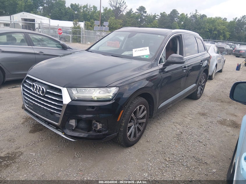 2018 Audi Q7 VIN WA1VAAF70JD029600 IAAI salvage auction — LEFT FRONT, Salvage (Virginia), sold $5,300 on 2026-07-10 (photo 2)