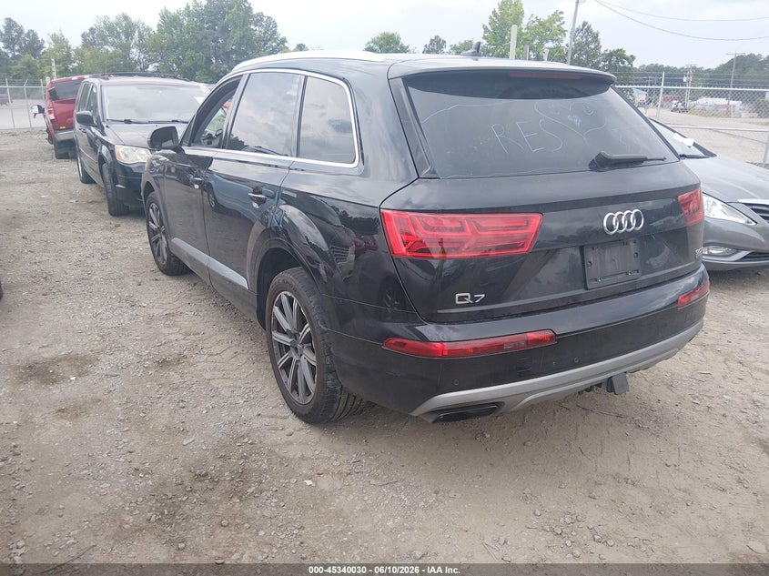 2018 Audi Q7 VIN WA1VAAF70JD029600 IAAI salvage auction — LEFT FRONT, Salvage (Virginia), sold $5,300 on 2026-07-10 (photo 3)