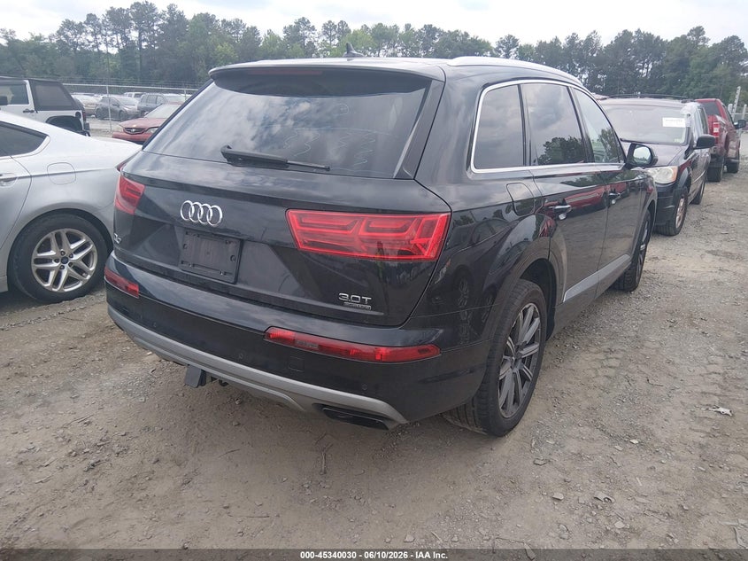 2018 Audi Q7 VIN WA1VAAF70JD029600 IAAI salvage auction — LEFT FRONT, Salvage (Virginia), sold $5,300 on 2026-07-10 (photo 4)
