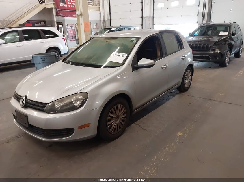 2012 Volkswagen Golf VIN WVWDB7AJ9CW007686 IAAI salvage auction — Burn Interior, Salvage (Oregon), sold $275 on 2026-08-06 (photo 2)