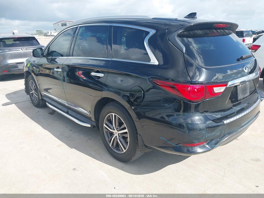 2017 Infiniti Qx60 VIN 5N1DL0MNXHC547328 IAAI salvage auction — FRONT END, Salvage Title, sold $2,150 on 2026-08-19 (photo 3)