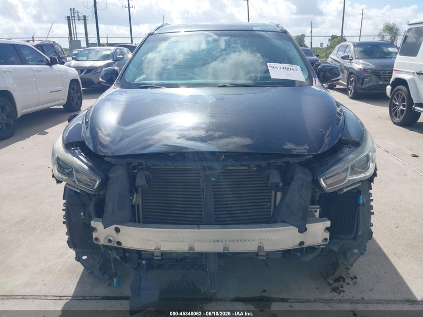 2017 Infiniti Qx60 VIN 5N1DL0MNXHC547328 IAAI salvage auction — FRONT END, Salvage Title, sold $2,150 on 2026-08-19 (photo 6)