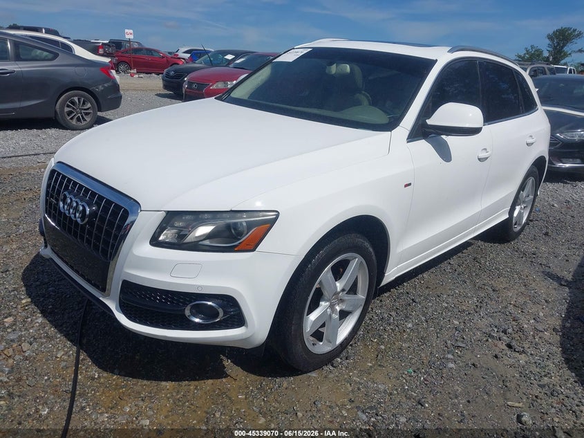 2011 Audi Q5 VIN WA1DKAFP9BA050392 IAAI salvage auction — LEFT & RIGHT, Repossession Paperwork (Georgia), sold $400 on 2026-07-07 (photo 2)