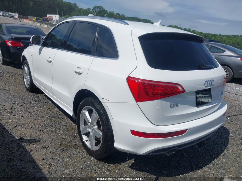 2011 Audi Q5 VIN WA1DKAFP9BA050392 IAAI salvage auction — LEFT & RIGHT, Repossession Paperwork (Georgia), sold $400 on 2026-07-07 (photo 3)