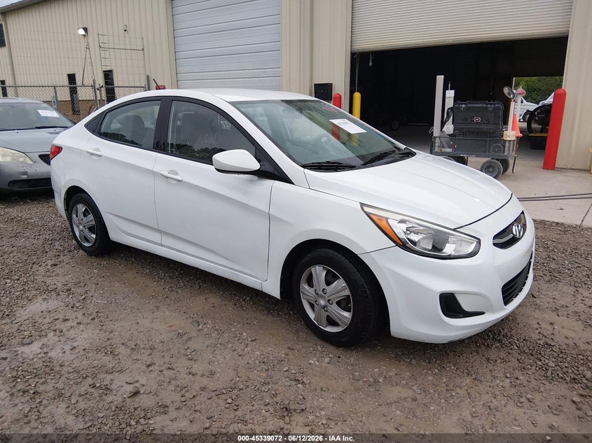 2017 Hyundai Accent VIN KMHCT4AE0HU212578 IAAI salvage auction — NORMAL WEAR, Clear (Alabama), sold $2,050 on 2026-07-13 (photo 1)