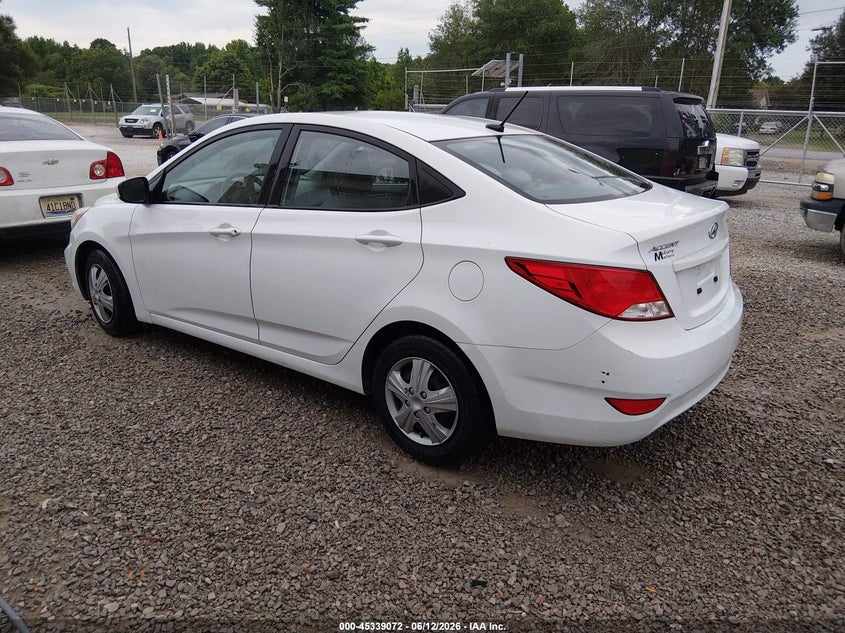 2017 Hyundai Accent VIN KMHCT4AE0HU212578 IAAI salvage auction — NORMAL WEAR, Clear (Alabama), sold $2,050 on 2026-07-13 (photo 3)