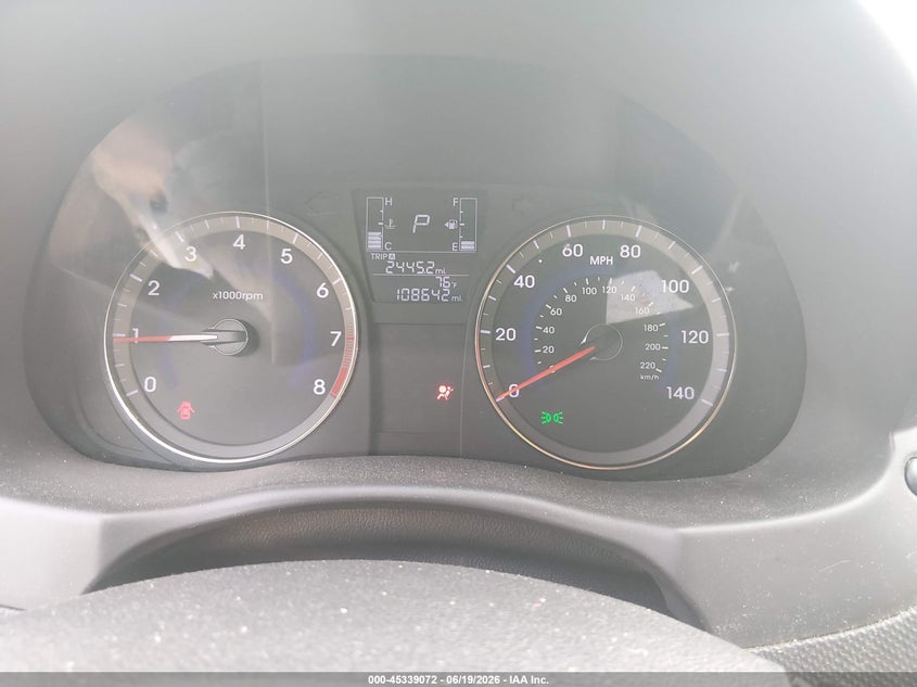 2017 Hyundai Accent VIN KMHCT4AE0HU212578 IAAI salvage auction — NORMAL WEAR, Clear (Alabama), sold $2,050 on 2026-07-13 (photo 7)