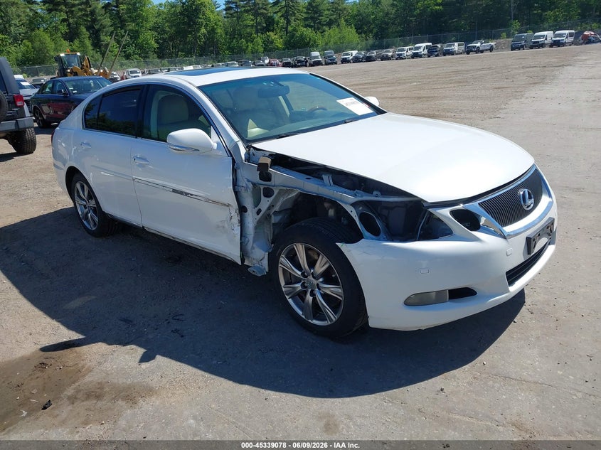 2011 Lexus Gs 350 VIN JTHCE1KSXB0028635 IAAI salvage auction — RIGHT FRONT, Salvage (Massachusetts), sold $550 on 2026-07-17 (photo 1)