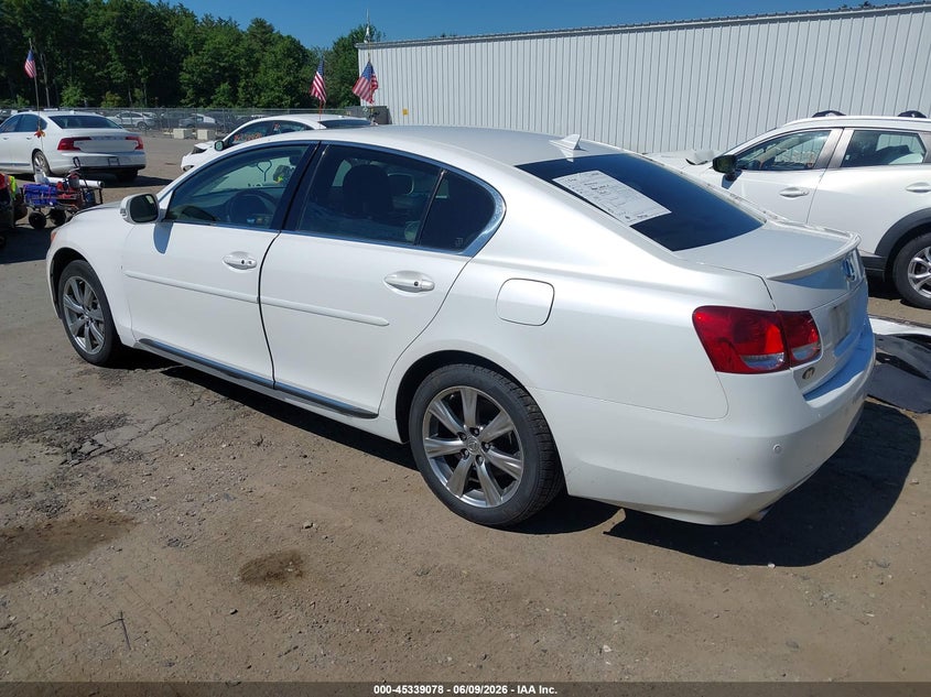 2011 Lexus Gs 350 VIN JTHCE1KSXB0028635 IAAI salvage auction — RIGHT FRONT, Salvage (Massachusetts), sold $550 on 2026-07-17 (photo 3)
