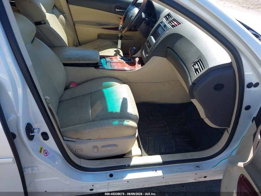 2011 Lexus Gs 350 VIN JTHCE1KSXB0028635 IAAI salvage auction — RIGHT FRONT, Salvage (Massachusetts), sold $550 on 2026-07-17 (photo 5)