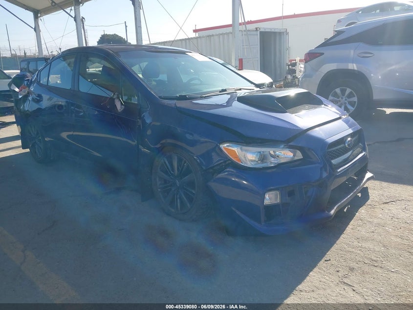 2017 Subaru Wrx VIN JF1VA1B62H9823424 IAAI salvage auction — ROLLOVER, Salvage Title, sold $3,775 on 2026-07-06 (photo 1)