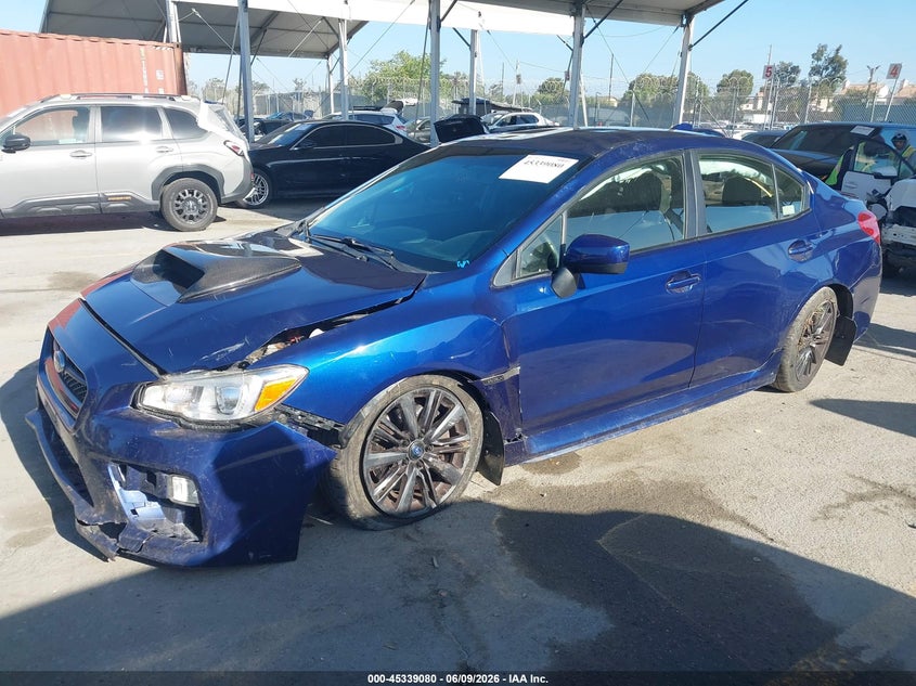 2017 Subaru Wrx VIN JF1VA1B62H9823424 IAAI salvage auction — ROLLOVER, Salvage Title, sold $3,775 on 2026-07-06 (photo 2)